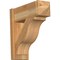 Ekena Millwork Funston Rough Sawn Arts and Crafts Outlooker, Western Red Cedar, 8"W x 22"D x 22"H OUT08X22X22FST03RWR - alternate 1